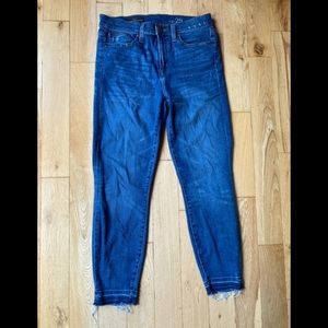 J. Crew lookout High-Rise crop jeans